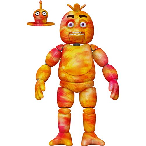 Five Nights at Freddy's Tie-Dye Chica 5-Inch Action Figure