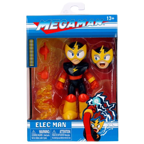 Mega Man 1:12 Scale Wave 2 Elec Man Action Figure
