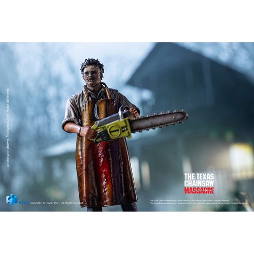 Texas Chainsaw Massacre 1974 Exquisite Mini Leatherface Killing 1:18 Scale Action Figure - Previews