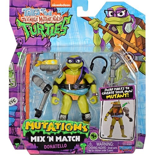 Teenage Mutant Ninja Turtles: Mutations Mix and Match - Action figure Metalhead da 11,4 cm
