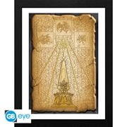 Yu-Gi-Oh! Egyptian Tablet Framed Art Print