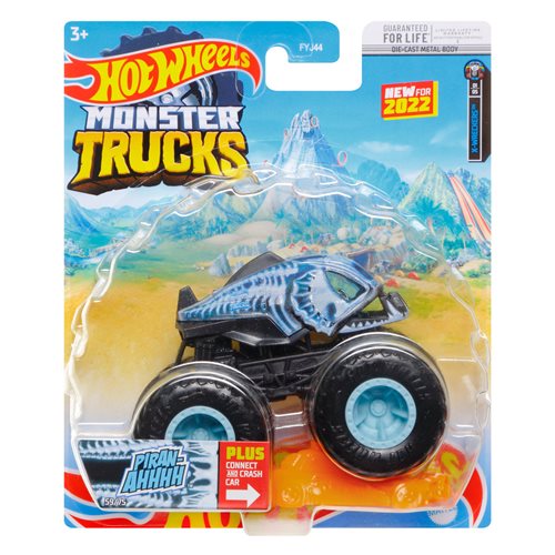 Hot Wheels Monster Trucks 1:64 Scale Vehicle Mix 8 Case of 8