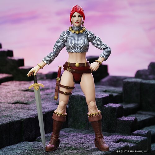 Red Sonja: Immortal Red Sonja 1:12 Scale Epic H.A.C.K.S. 6-Inch Action Figure