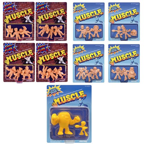 Capcom M.U.S.C.L.E. Mini-Figures Bundle of 9 Figure Sets