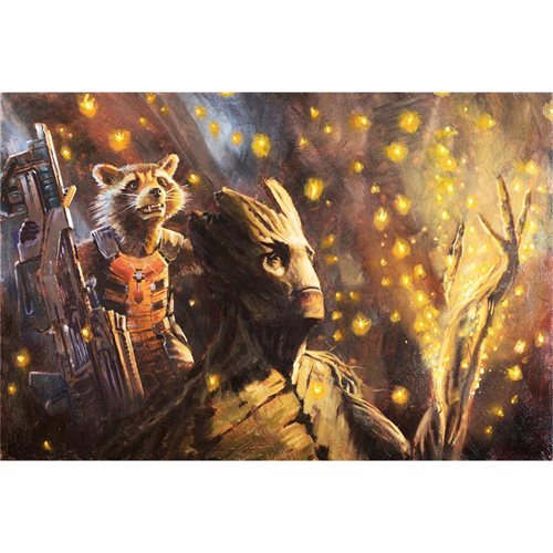 Marvel Glowing Seeds by Christopher Clark Canvas Giclee Art Print