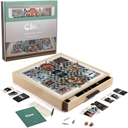 Clue Luxe Maple Edition Game