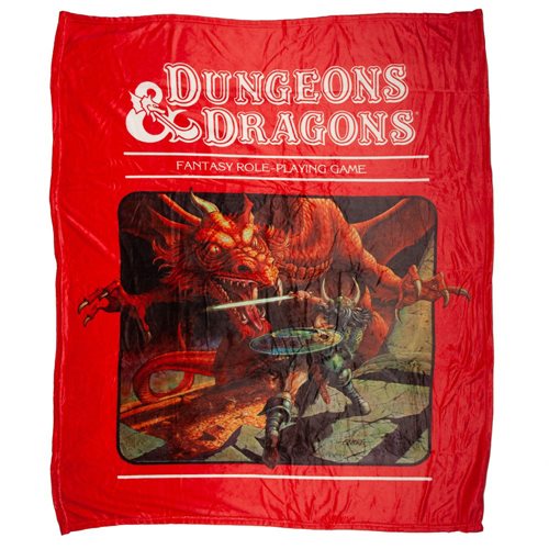 Dungeons & Dragons Digital throw Blanket