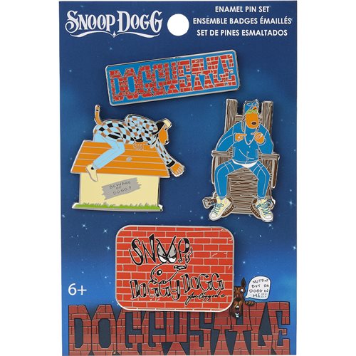 Snoop Dogg Dog House Pin 4-Pack