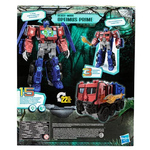 Transformers Rise of the Beasts Beast Mode Optimus Prime