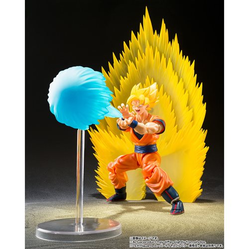 Dragon Ball Z Super Saiyan Son Goku Effect Parts Set Teleport Kamehameha S.H.Figuarts Action Figure