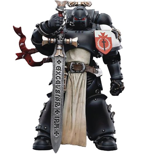 Joy Toy Warhammer 40,000 Black Templars The Emperors Champion Rolantus 1:18 Scale Action Figure