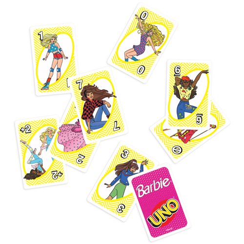 UNO Barbie Card Game