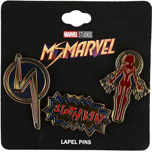 Ms. Marvel Enamel Pin 3-Pack