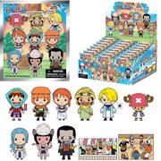One Piece Series 7 3D Foam Bag Clip Random 6-Pack