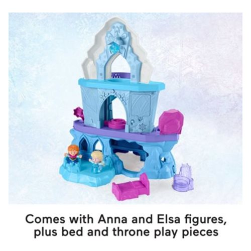 Frozen Elsa's Enchanted Lights Palace by Fisher-Price Little People