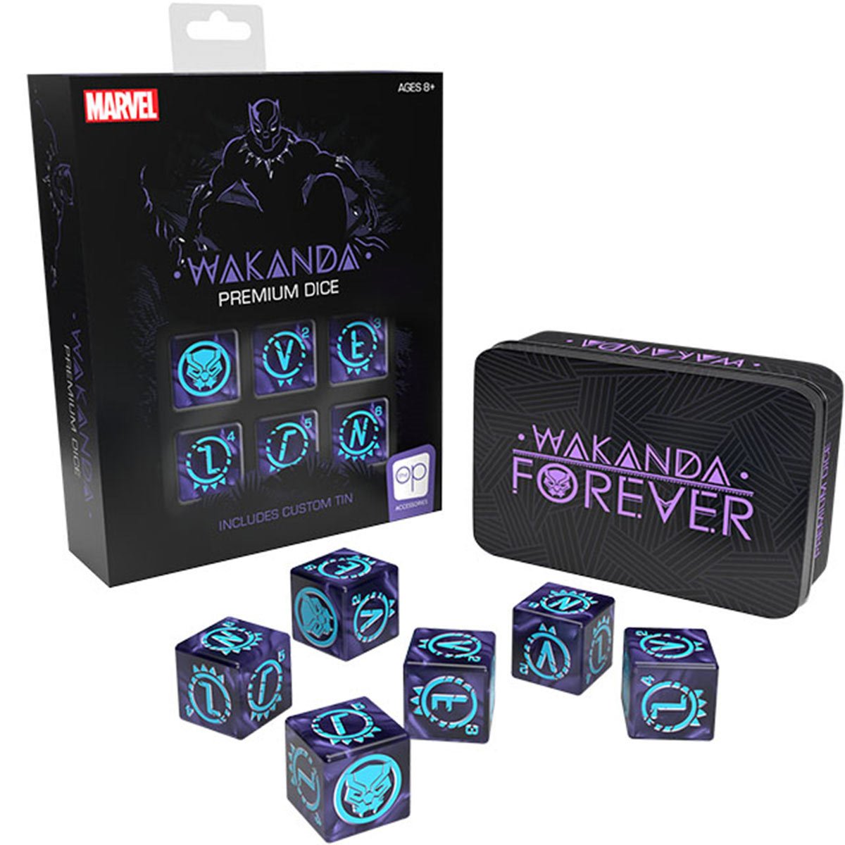 Black Panther Premium Dice Set - Entertainment Earth