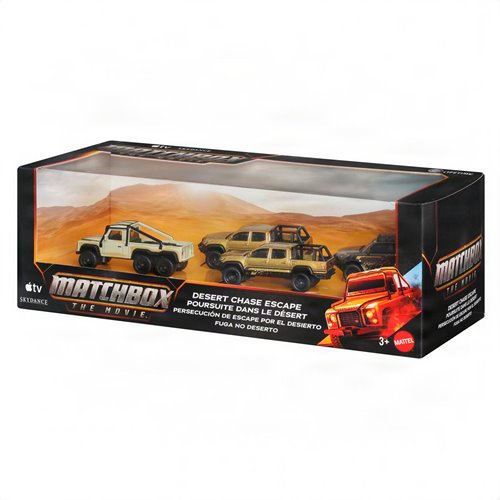 Matchbox Desert Chase Escape Vehicle 4-Pack