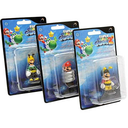 Super Mario Galaxy 2 mini figures 