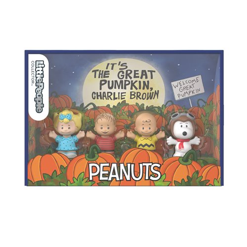 Peanuts It's the Great Pumpkin, Charlie Brown Little People Collector Figure Set