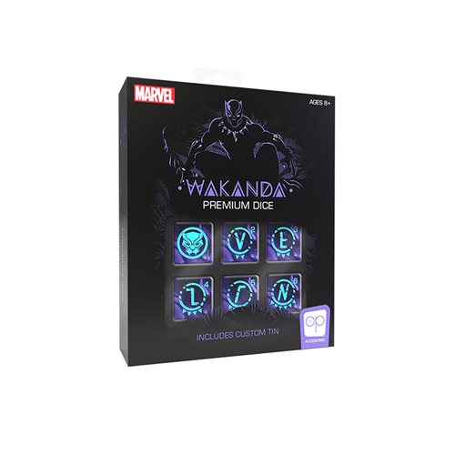 Black Panther Premium Dice Set