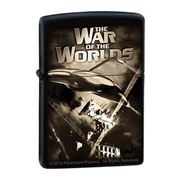 The War of the Worlds Death Rays Black Matte Zippo Lighter