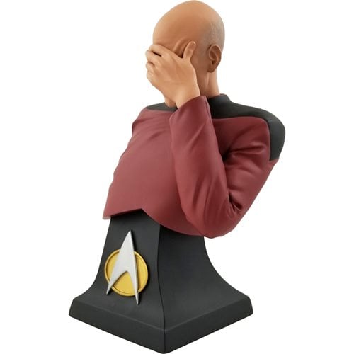 Star Trek: The Next Generation Picard Facepalm Limited Edition Bust - San Diego Comic-Con 2020 Previ