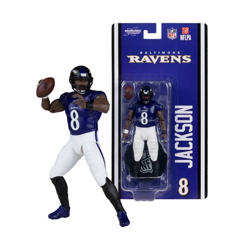 NFL McFarlane's SportsPicks Wave 2 Baltimore Ravens Lamar Jackson 6-Inch Action Figure