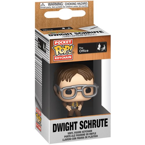 The Office Dwight Schrute Funko Pocket Pop! Key Chain