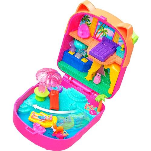 Polly Pocket Kitty Popsicle Resort Compact Playset