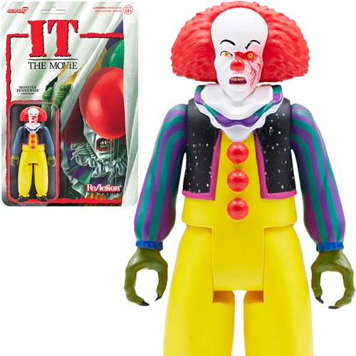 IT Pennywise Monster 3 3/4-Inch ReAction Figure