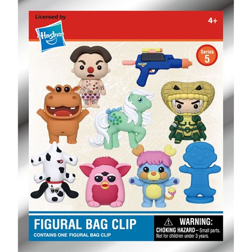 Hasbro Retro Toys Series 5 3D Foam Bag Clip Display Case of 24