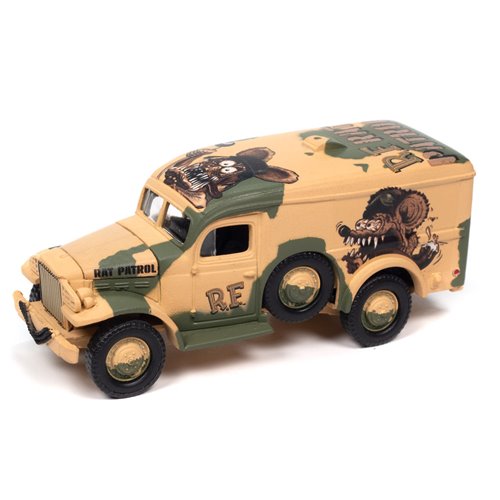 Johnny Lightning Pop Culture 2024 Release 2 1:64 Scale Die-Cast Metal Vehicle Case of 6