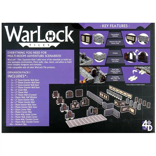 WarLock Tiles Expansion Box I Accessory Pack