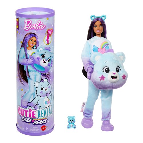 Barbie Care Bears Cutie Reveal Series 2 Doll Case of 3