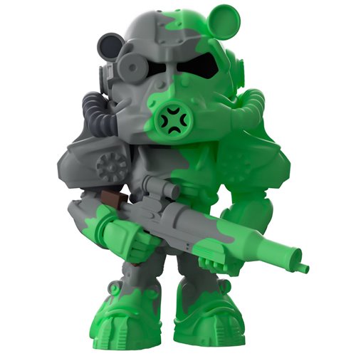 Fallout Collection T-60 Power Armor Radioactive Waste Glow-In-The-Dark Vinyl Figure #4 - Entertainme