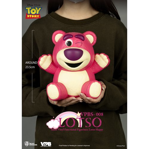 Toy Story Lotso VPBS-008 Small Vinyl Piggy Bank