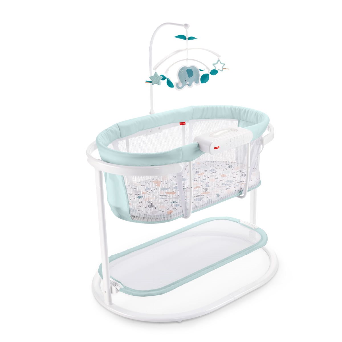 Fisher price bassinet soothing clearance motion batteries