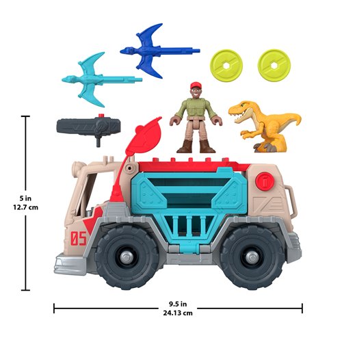Jurassic World Imaginext Trek N' Transform Playset