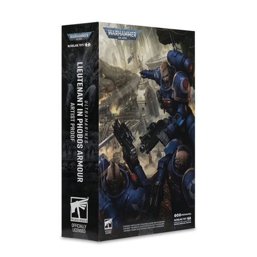 Warhammer 40,000 Wave 11 Ultramarines Lieutenant in Phobos Armour Artist Proof 7-Inch Scale Action F