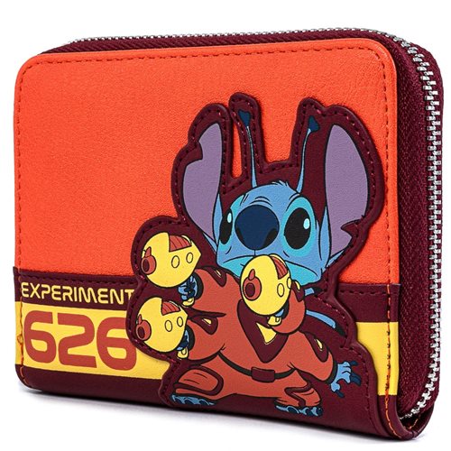Lilo and Stitch Experiment 626 Stitch Zip-Around Wallet