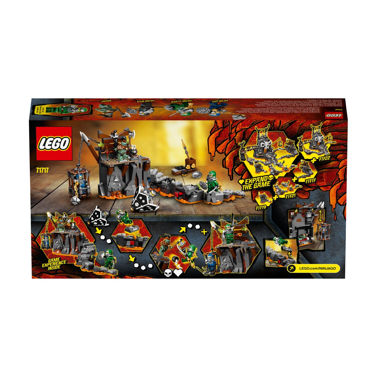 Journey to the Skull Dungeons 71717 for sale online LEGO Ninjago