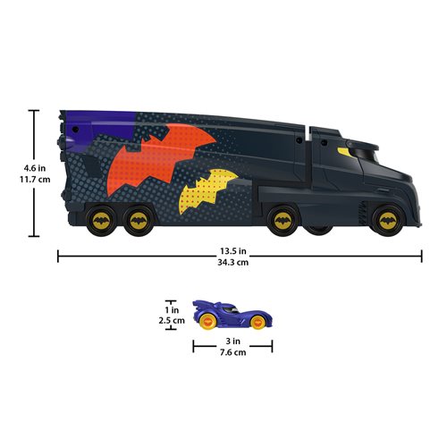 Batwheels 1:55 Scale Vehicle Bat-Big Rig Carrying Case