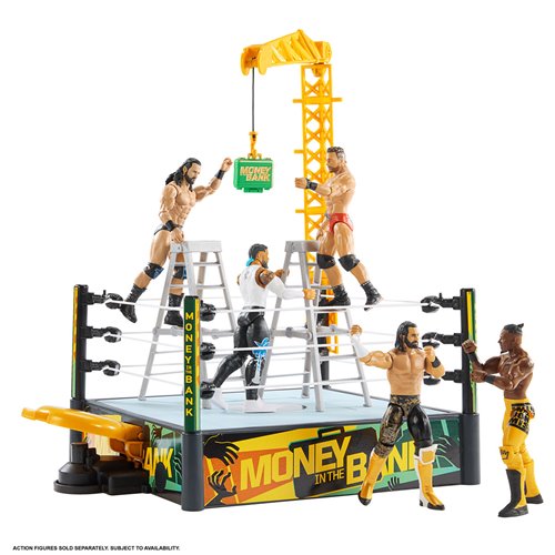 WWE Money in the Bank Cash-In Ring Playset