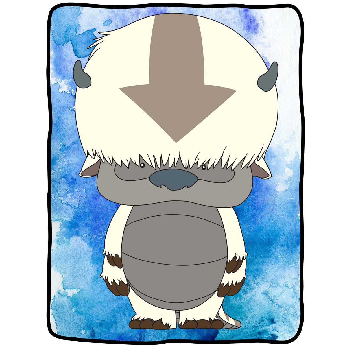 Avatar The Last Airbender Blanket 50x60 Aand Anime Silky Touch Sherpa  Back Super Soft Throw Blanket  Walmartcom