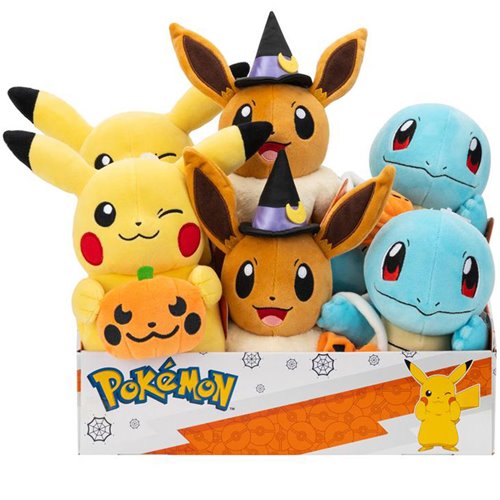 Pokemon Halloween 8-Inch Plush Case of 6