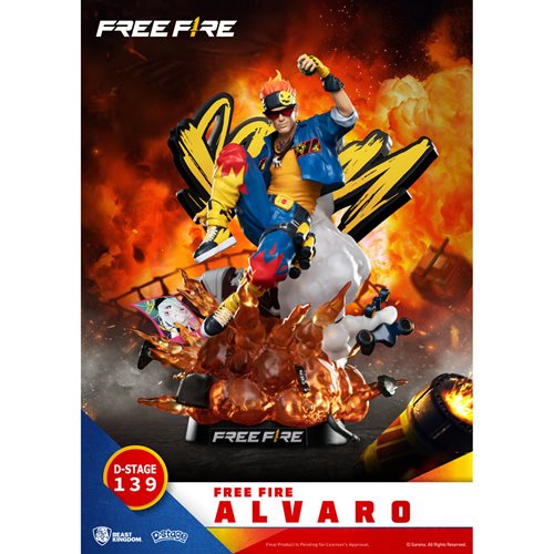 Free Fire Alvaro DS-139 D-Stage 6-Inch Statue