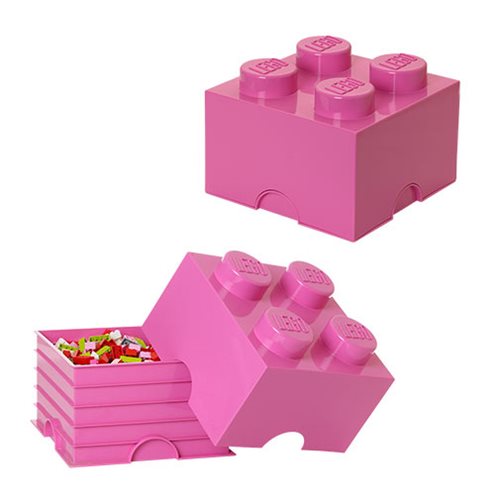 pink lego brick