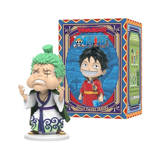 One Piece Whackoos Series Vinyl Mini-Figure Display Tray of 6
