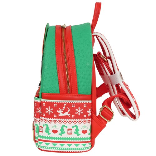 How the Grinch Stole Christmas Grinch Christmas Sweater Mini-Backpack - Entertainment Earth Exclusiv