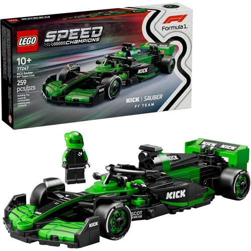 LEGO Speed Champions KICK Sauber F1 Team C44 Race Car